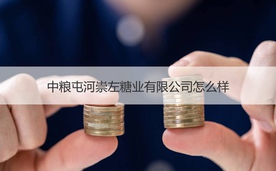 中糧屯河崇左糖業概況及員工薪酬與進出口貿易管理分析